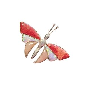 Colorful Butterfly Brooch